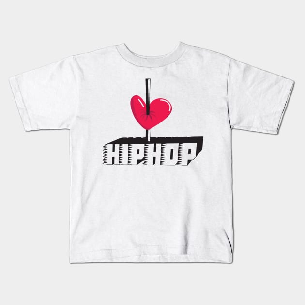 Hip Hop Kids T-Shirt by Dojaja